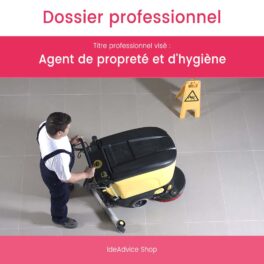 Dossier Professionnel Agent de propreté et d'hygiène
