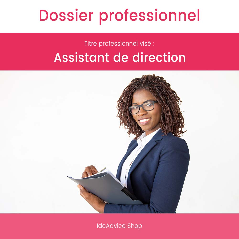 Dossier Professionnel Assistant de direction