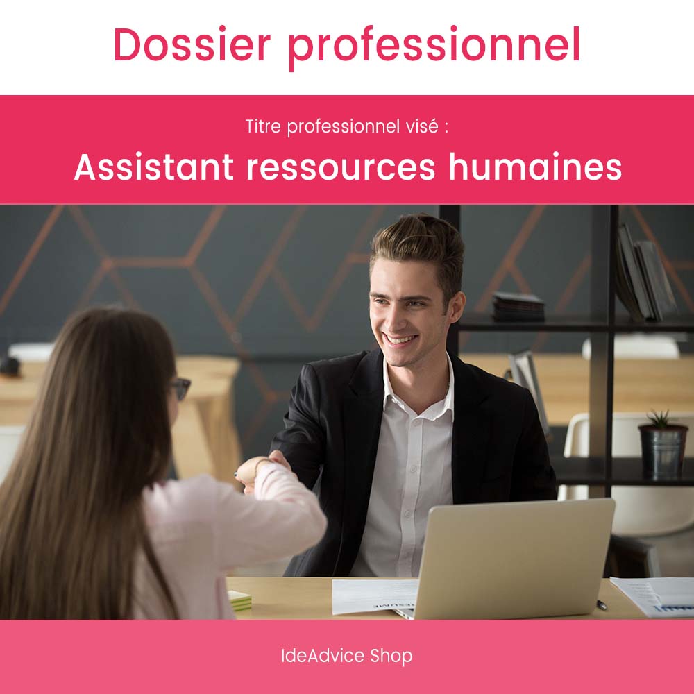 Dossier Professionnel Assistant ressources humaines