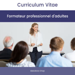 Modèle CV | Formateur professionnel d'adultes