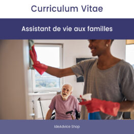 Modèle CV | Assistant de vie aux familles