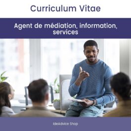 Modèle CV | Agent de médiation, information, services