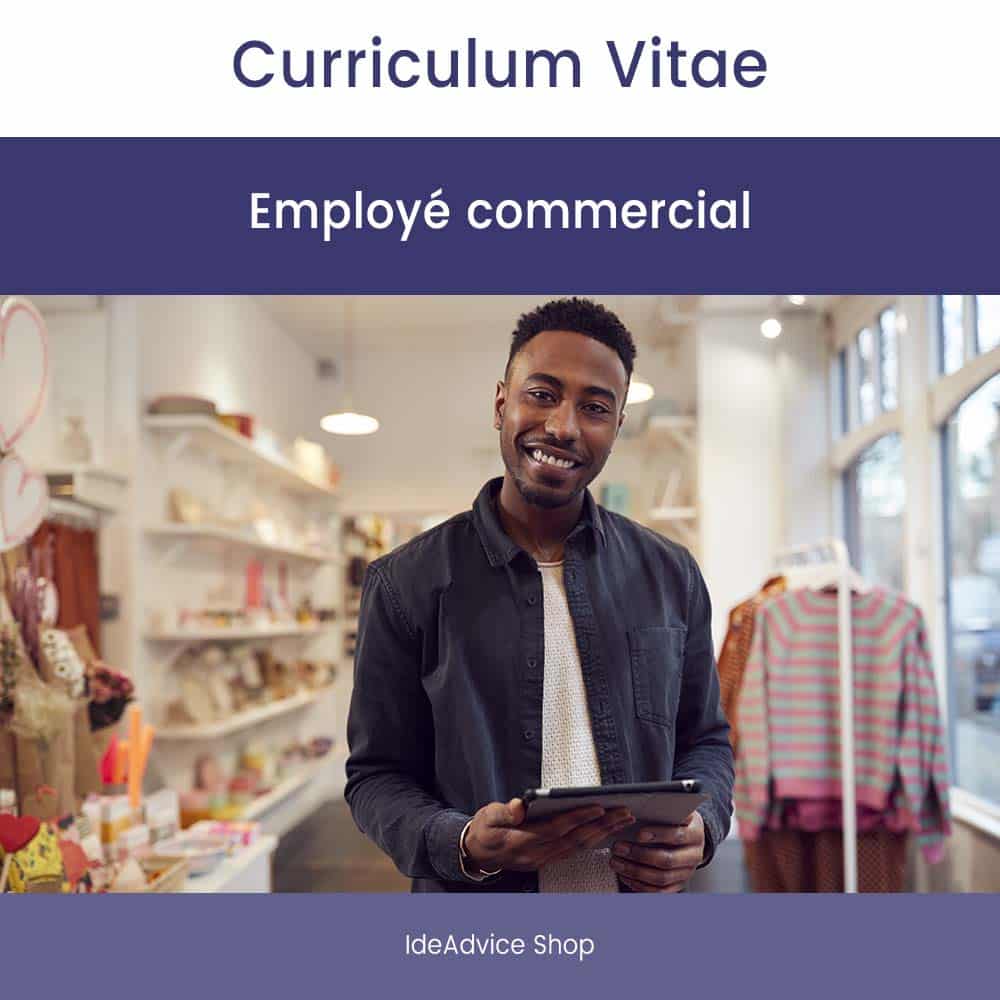 Modèle CV | Employé commercial