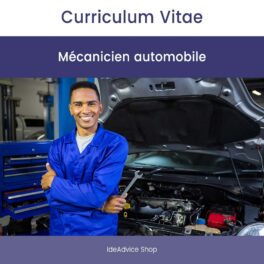 Modèle CV | Mécanicien automobile