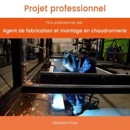 Projet Professionnel | Agent de fabrication et montage en chaudronnerie